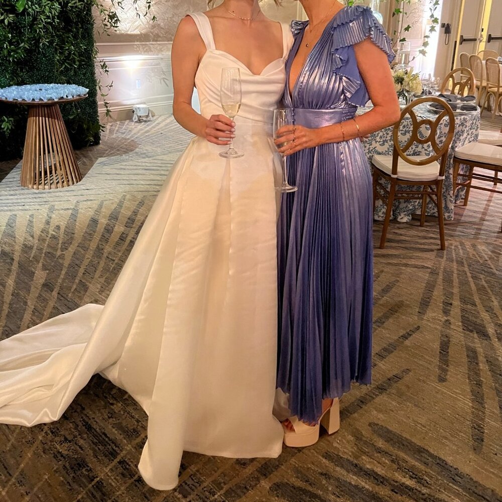 Alice + Olivia Blue (Niesha Midi/Maxi) Dress - Picture 4 of 5